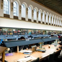 Reading room at Cambridge University Library