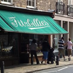 Fitzbillies Cafe in central Cambridge